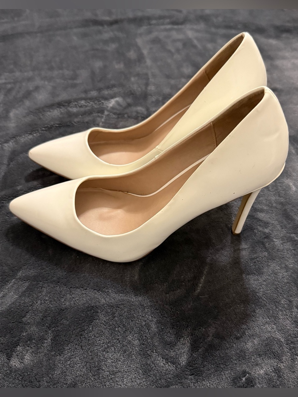 Mix No. 6 Ivory Pointed-Toe Stiletto Pumps